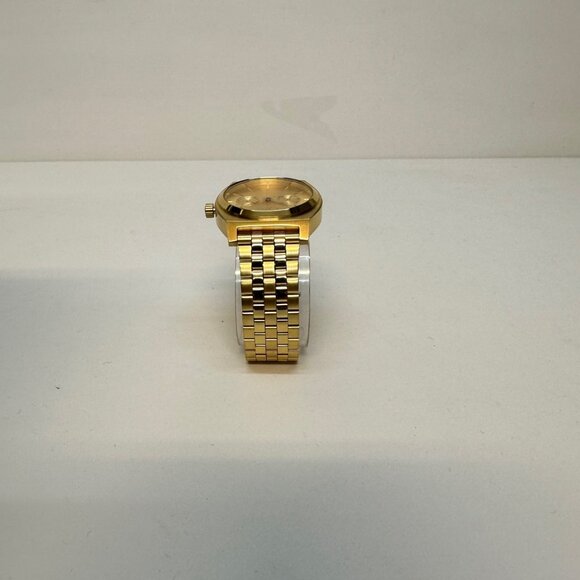 Nixon Time Teller Deluxe All Gold Watch - Picture 5 of 7